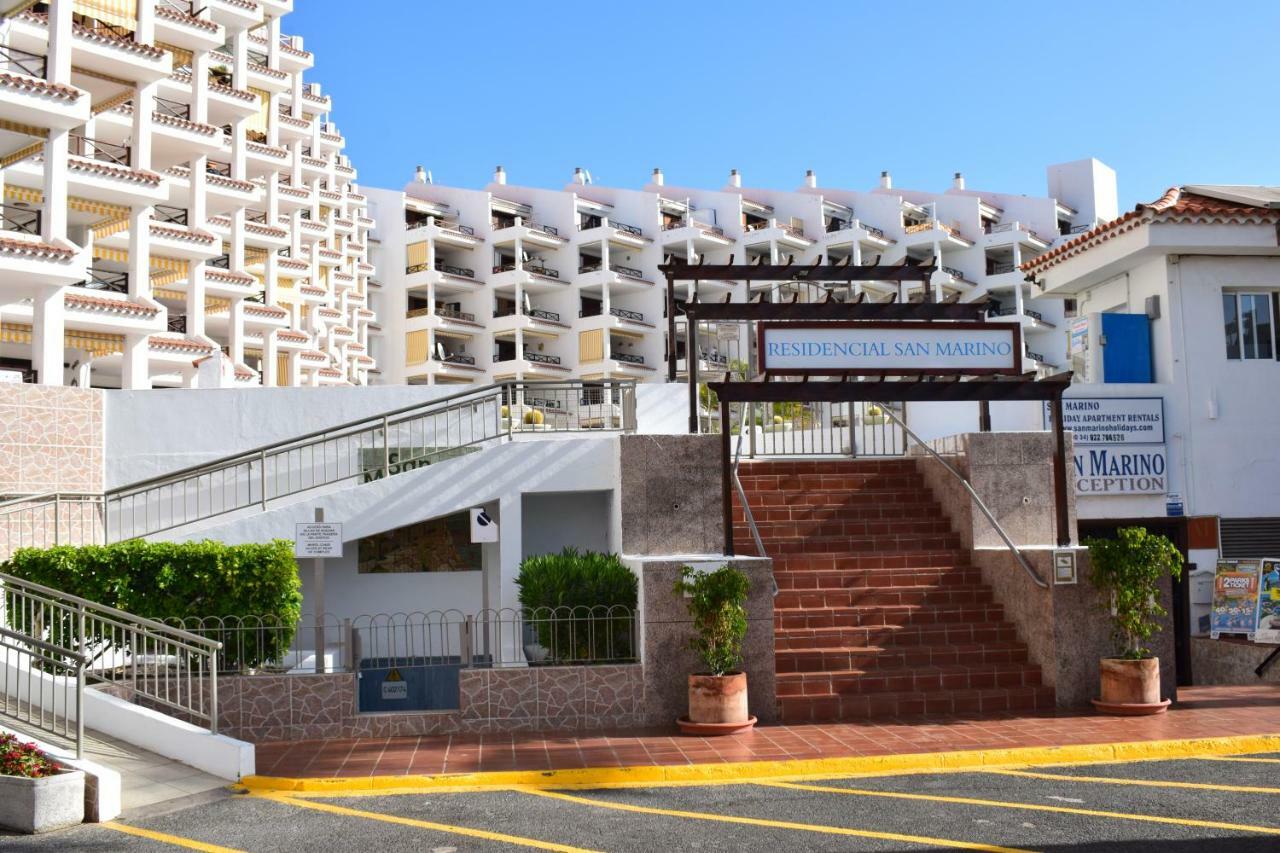 Sunny Summerland Los Cristianos, Ap With City And Ocean View ลอส กริสเตียนอส ภายนอก รูปภาพ